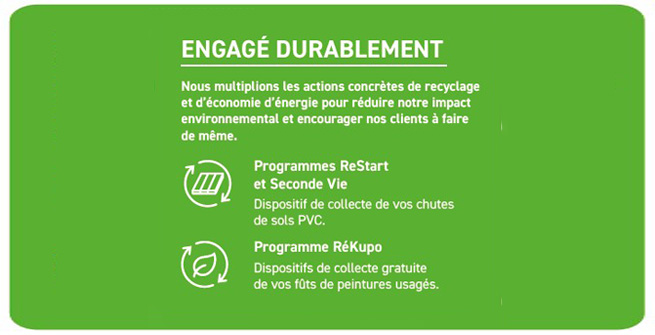 Demarche et engagement durable de l'entreprise DOD